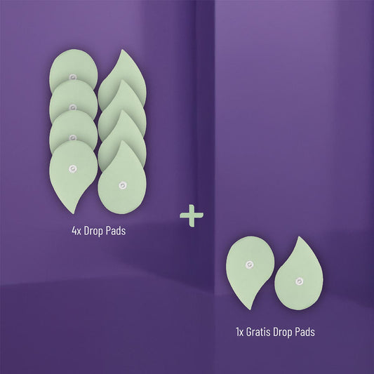 4+1 Drop Pads als Jahresvorrat