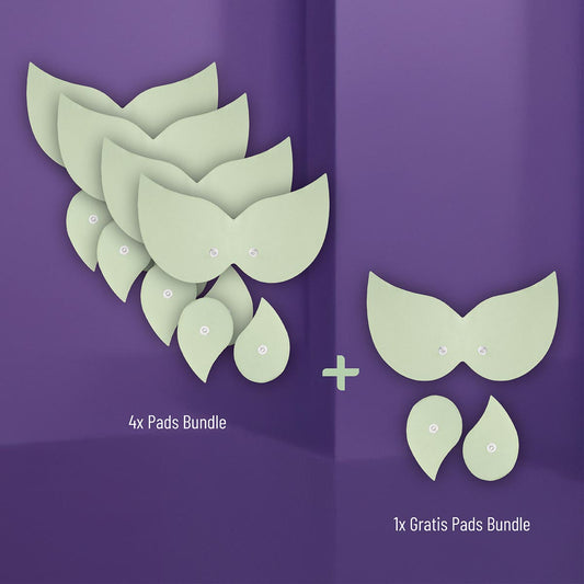 4+1 Pads Bundle als Jahresvorrat