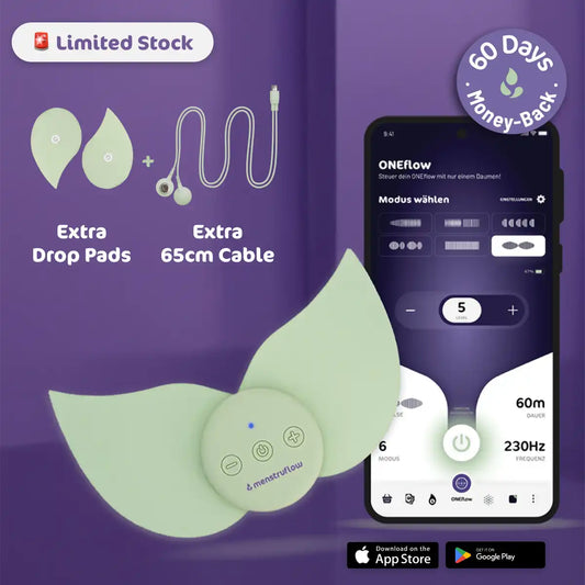 ONEflow TENS-Device lower abdomen & back