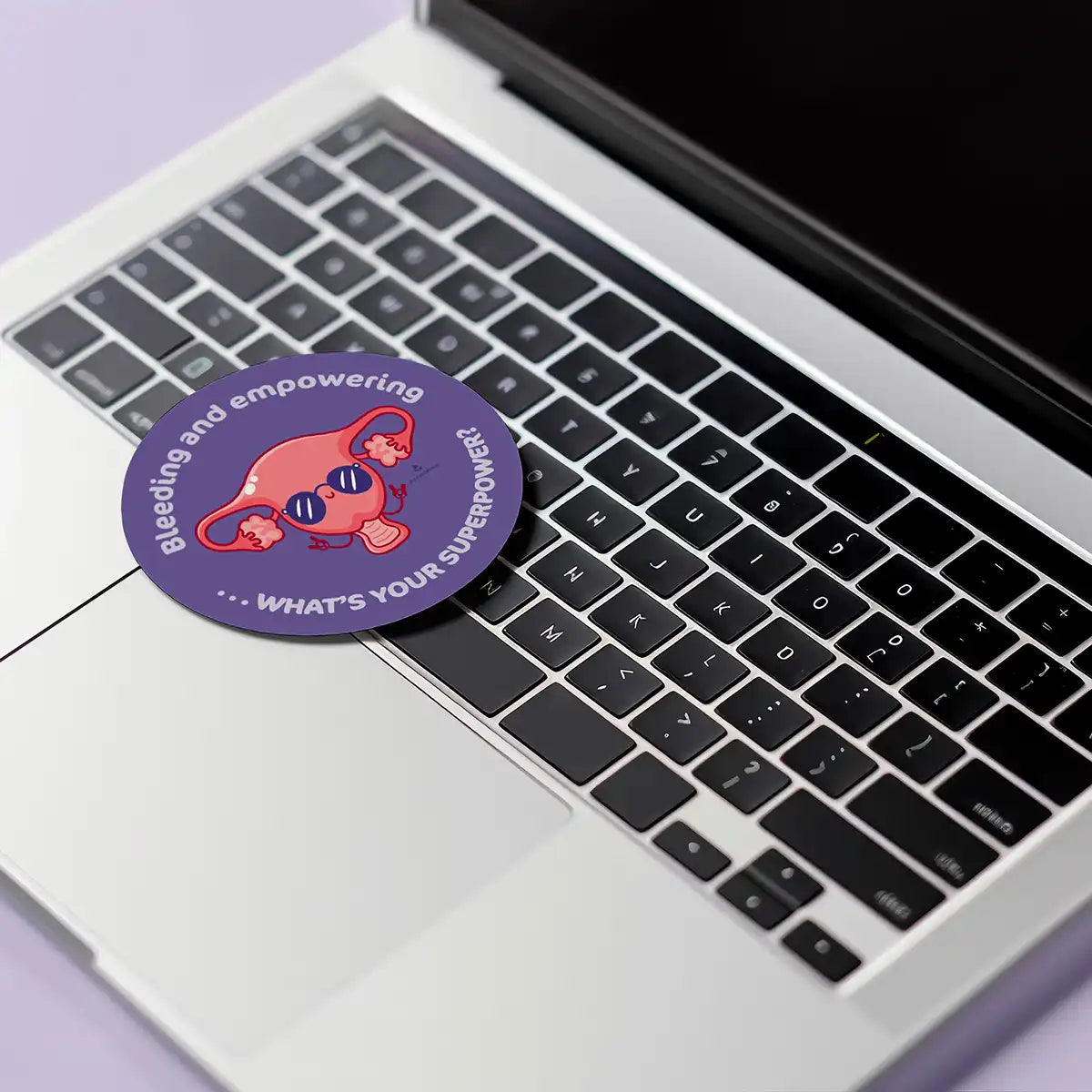 menstruflow Statement Sticker Set rund um Periode und Zyklus