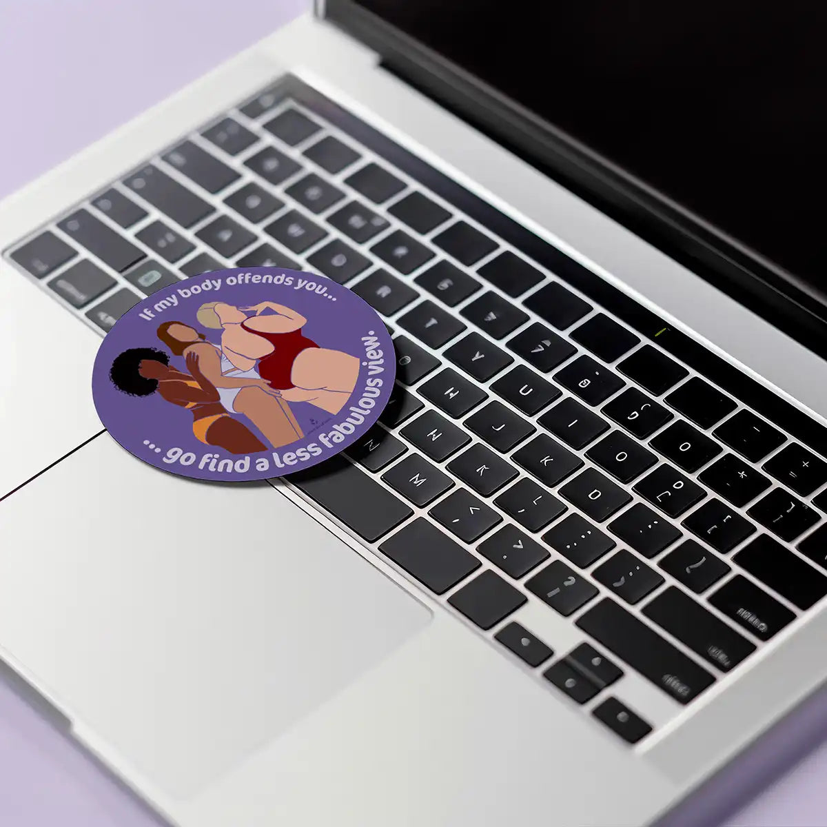 menstruflow Statement Sticker Set rund um Periode und Zyklus