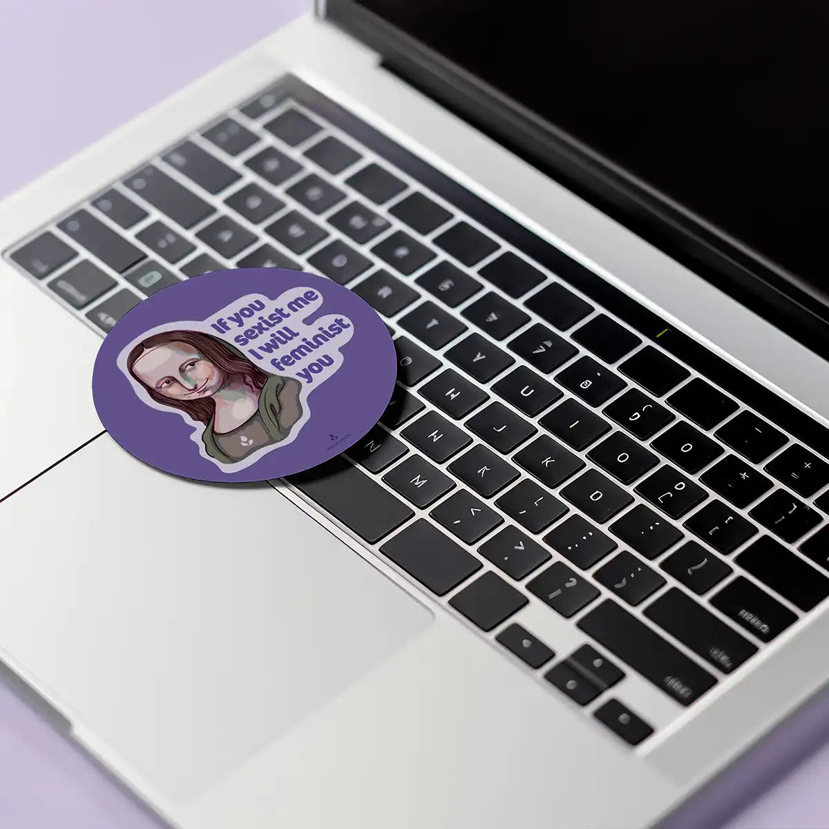 menstruflow Statement Sticker Set rund um Periode und Zyklus Mona lisa