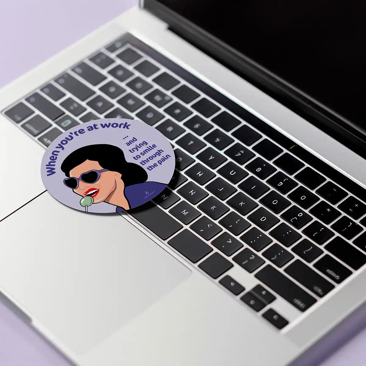 menstruflow Statement Sticker Set rund um Periode und Zyklus WhenYou_reAtWork