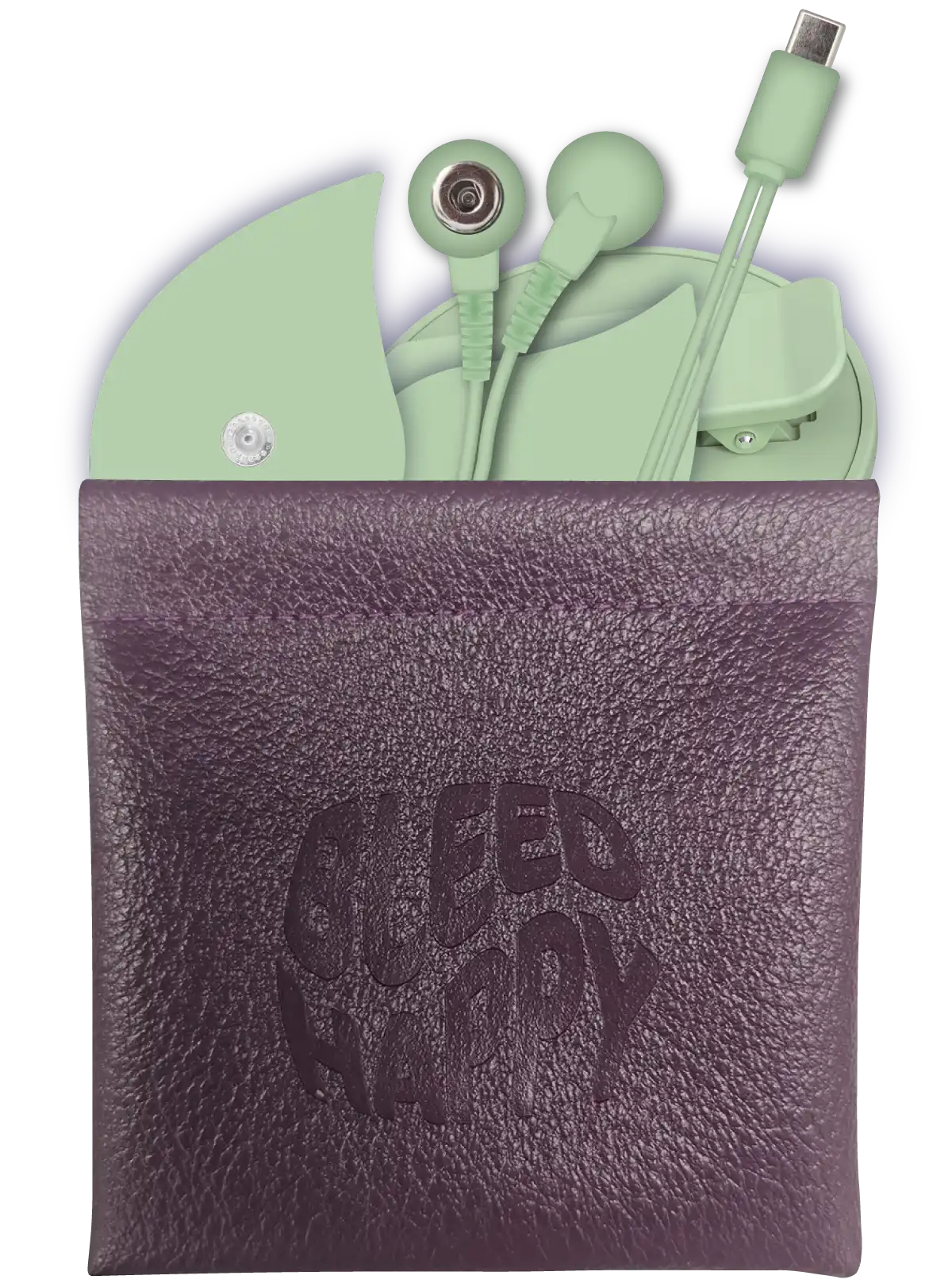 menstruflow ONEflow Pouch zur Aufbewahrung für unterwegs während der Periode mit ONEflow